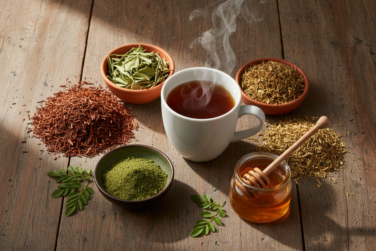 Herbal Teas for Immunity: Rooibos, Buchu & African Botanicals That Actually Work