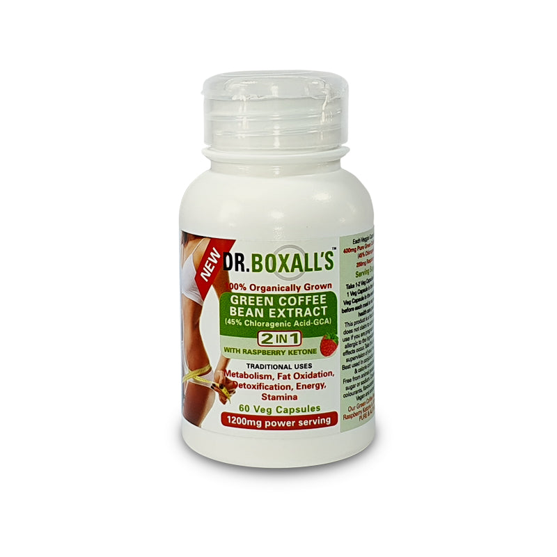 Dr. Boxall's Green Coffee Bean / Raspberry Ketones 60's