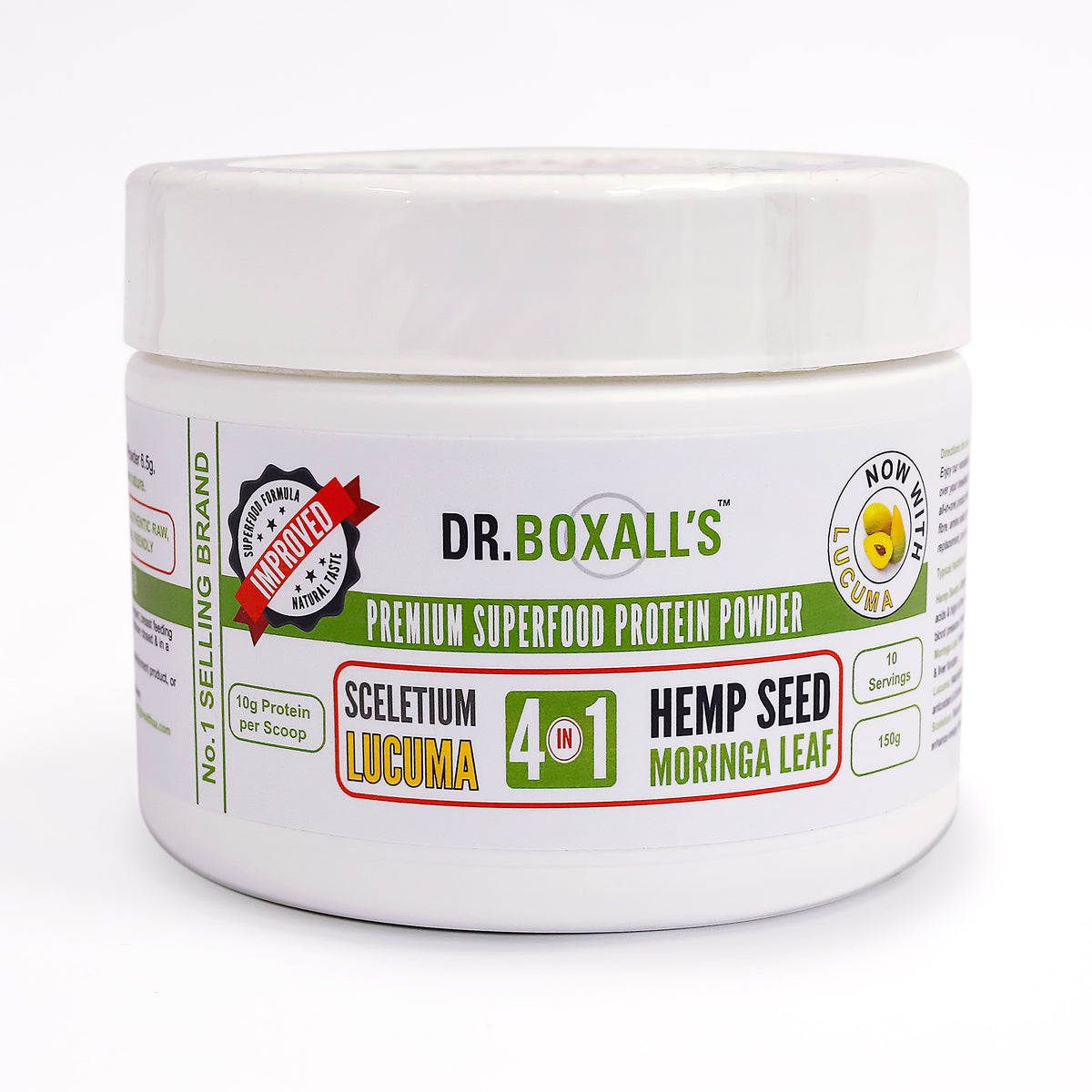 Dr. Boxall's Sceletium, Moringa & Hemp Seed Powder 150g
