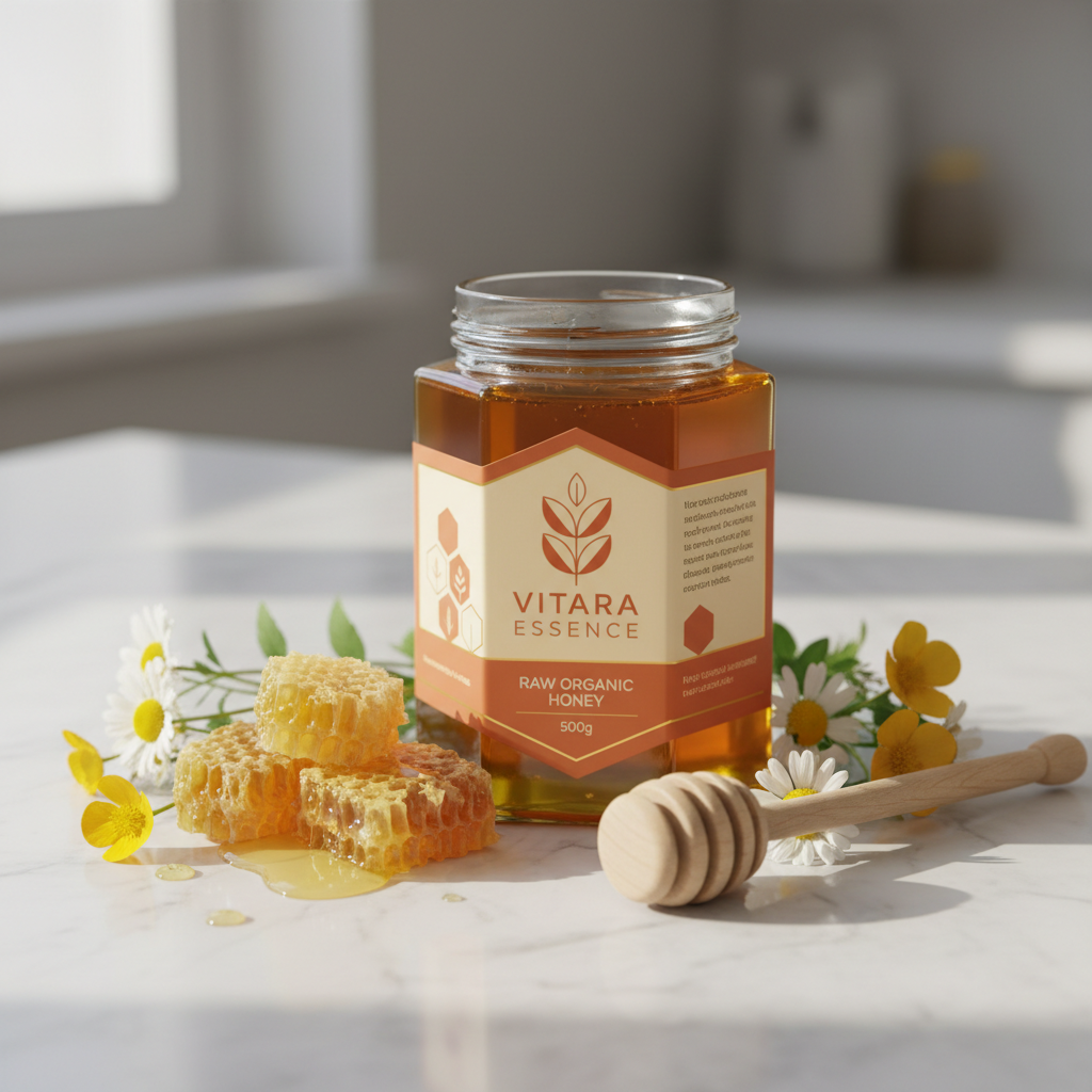Vitara Essence Raw Organic Honey